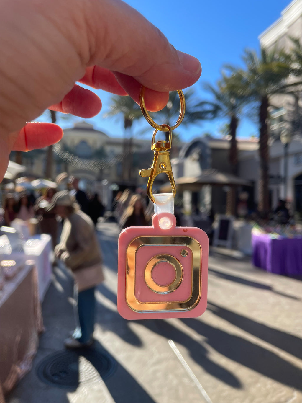 Social Keychain