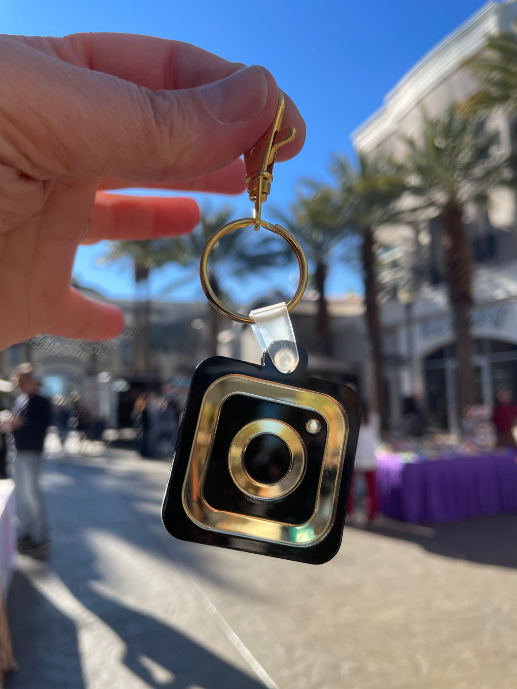 Social Keychain