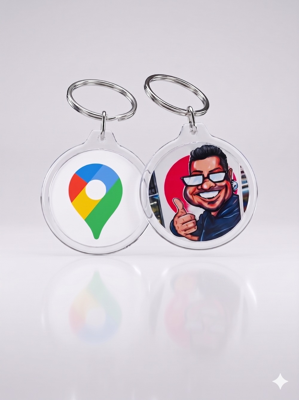 Custom Business Tap Keychain (NFC)