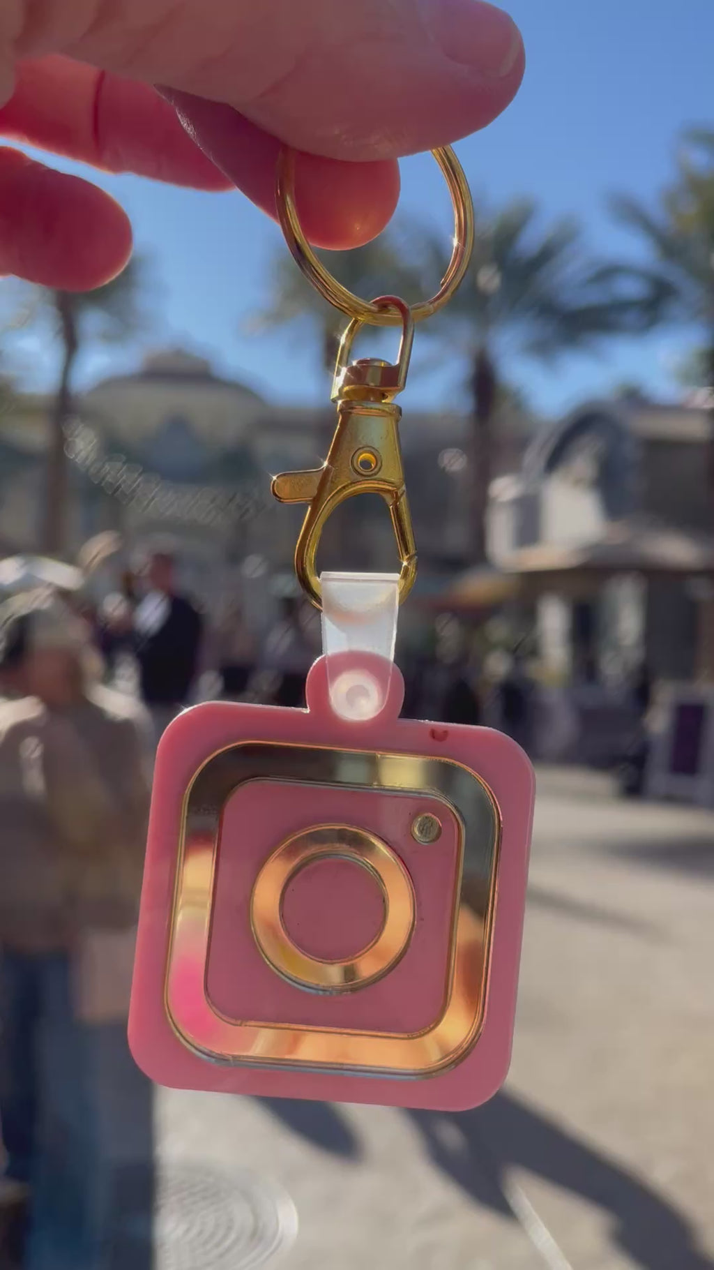 Social Keychain